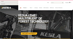 Desktop Screenshot of kesla.fi